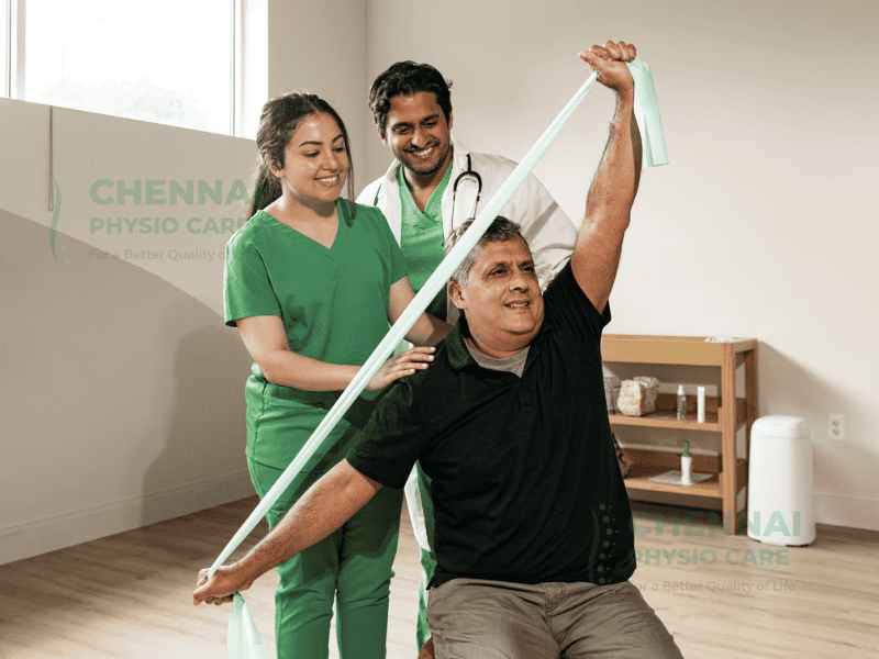 Professional Shoulder Pain Physiotherapy at Chennai Physio Care clinic