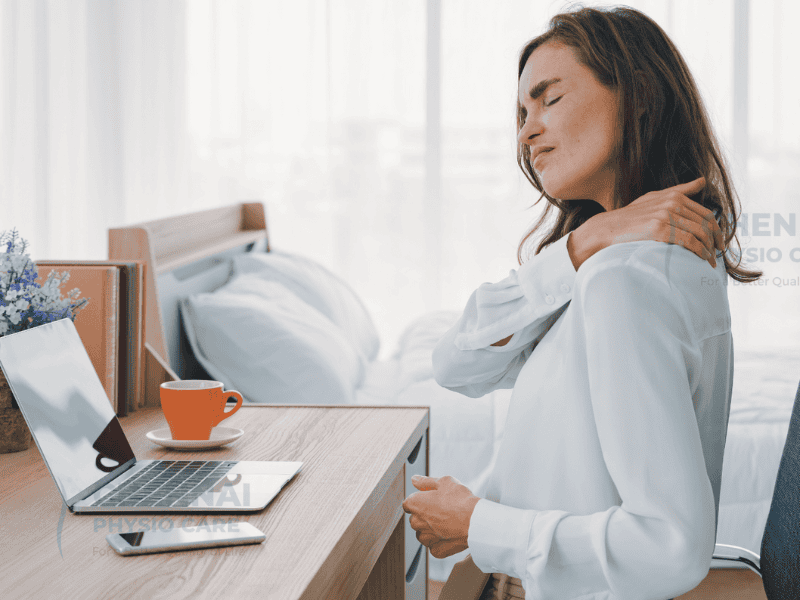 Professional neck examination and treatment